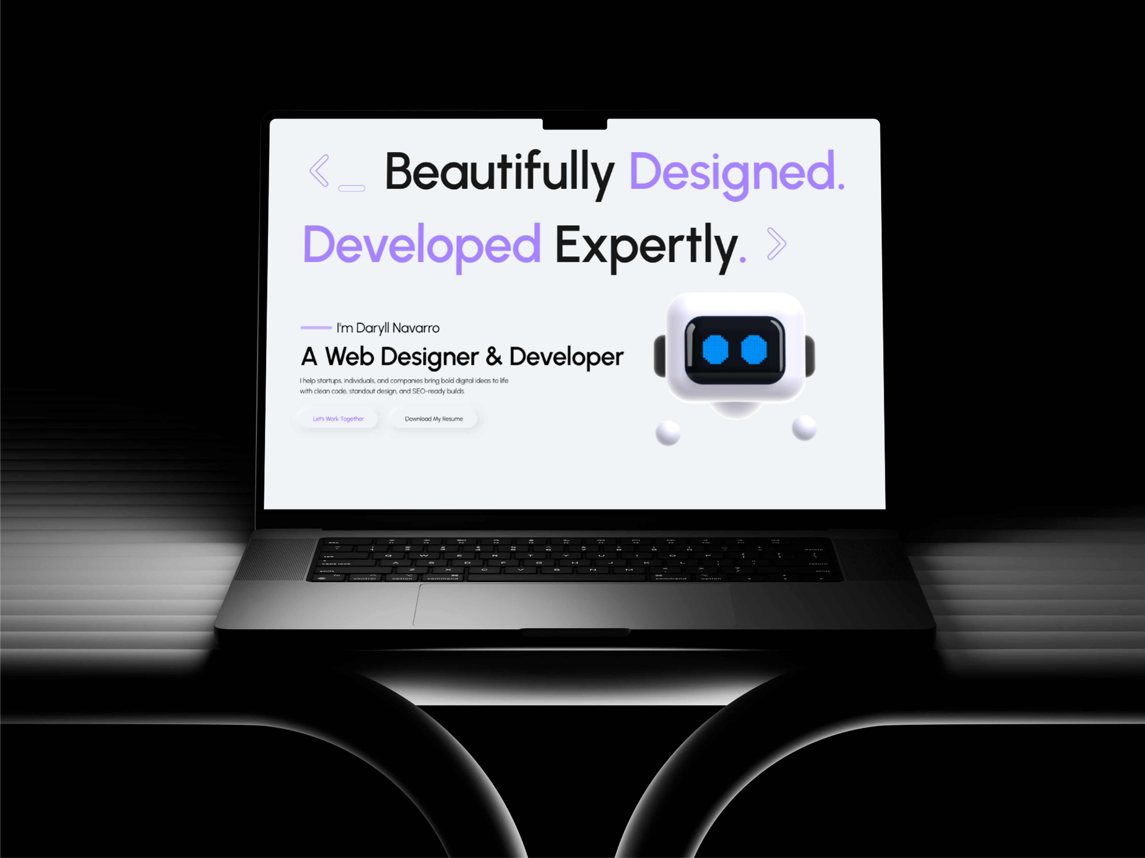 Second Portfolio Landing Page