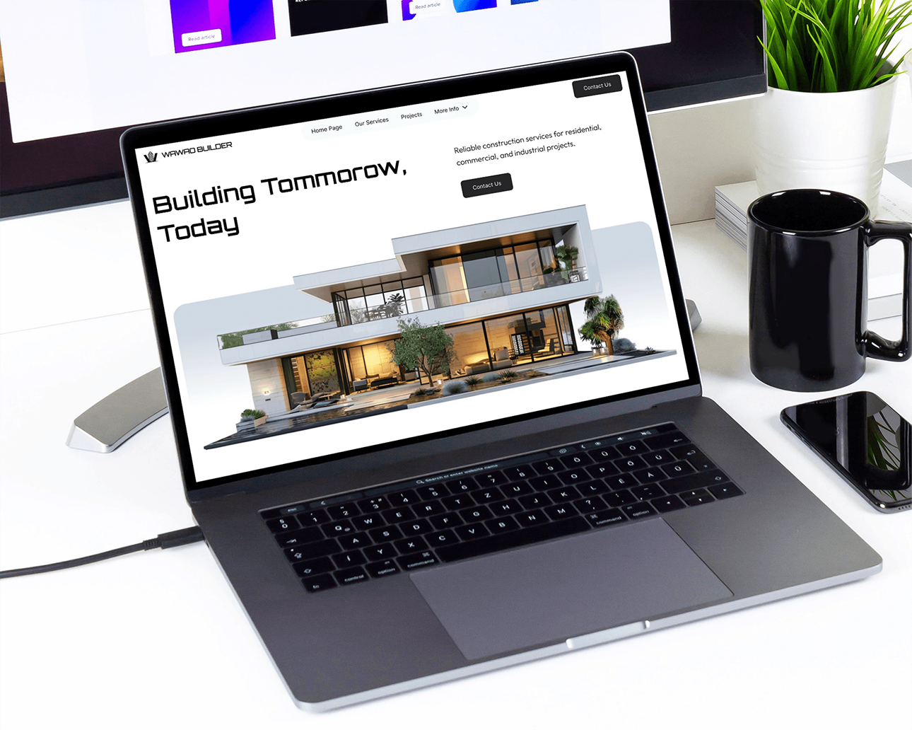 Wawao Builder Landing Page